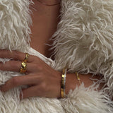 Avery Bangle - Gold