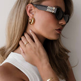 Harpar Hoops - Gold