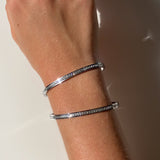 Avery Bangle - Silver