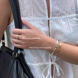 Blanca Bangle Thin - Gold