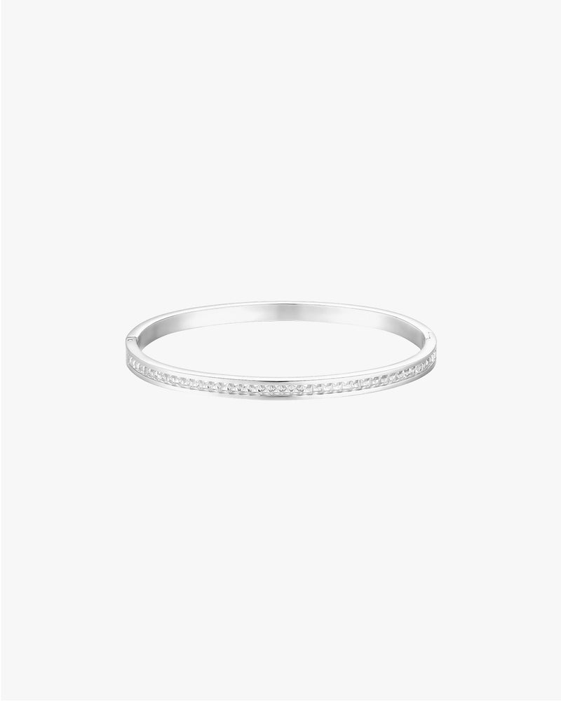 Avery Bangle - Silver