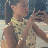 Phoebe Bangle - Silver