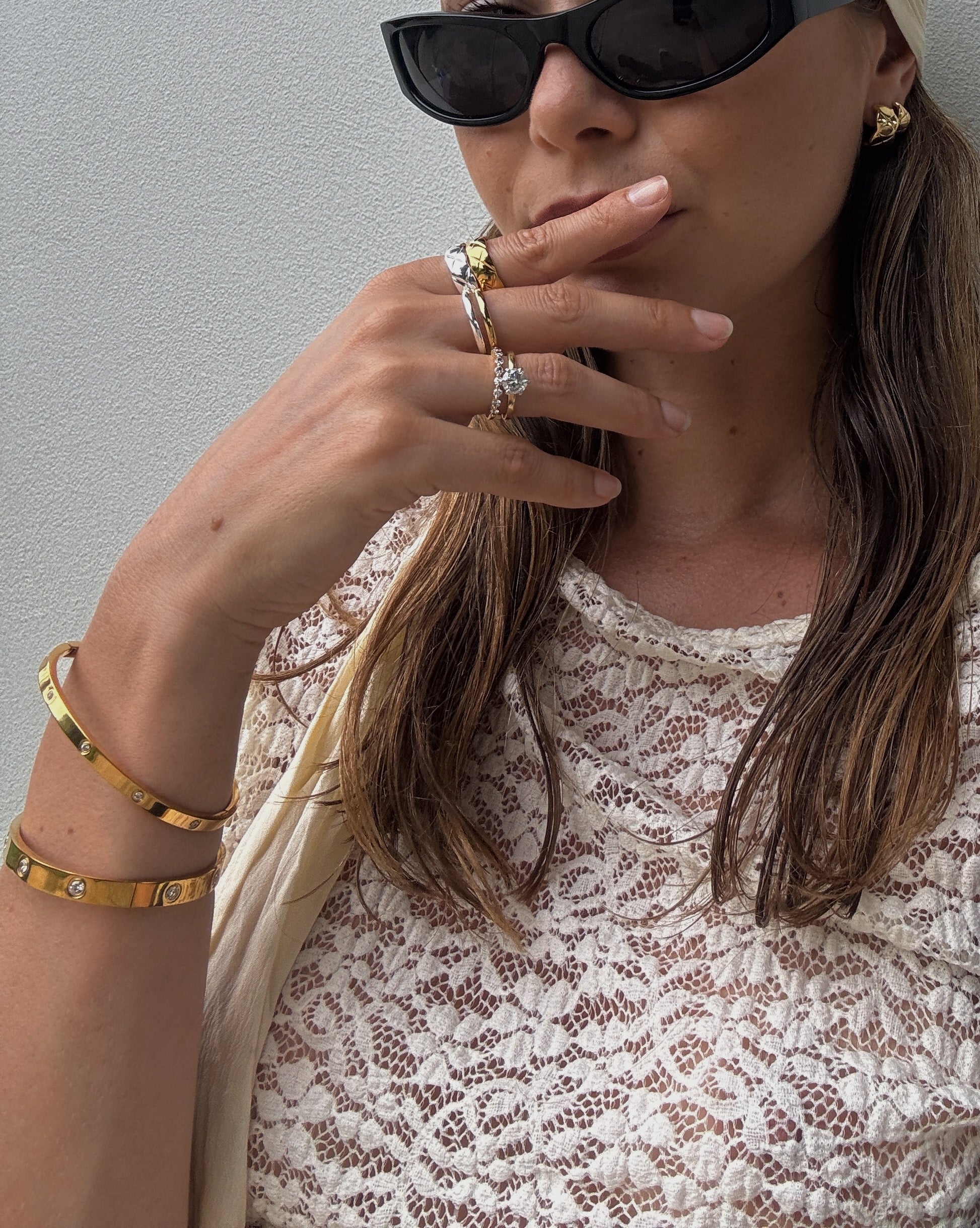 Kelly Rohrbach Rings Kelly Ring - Bright Silver – Bare Jewellery