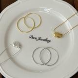 Flynn Hoops - Silver