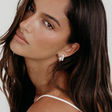 Lya Hoops - Bright Silver