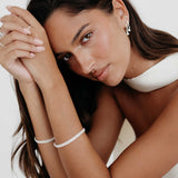 Charlotte Bracelet 2mm - Bright Silver