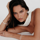 Charlotte Bracelet 3mm - Bright Silver