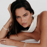 Charlotte Bracelet 2mm - Bright Silver