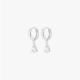 Lou Earrings - Bright Silver