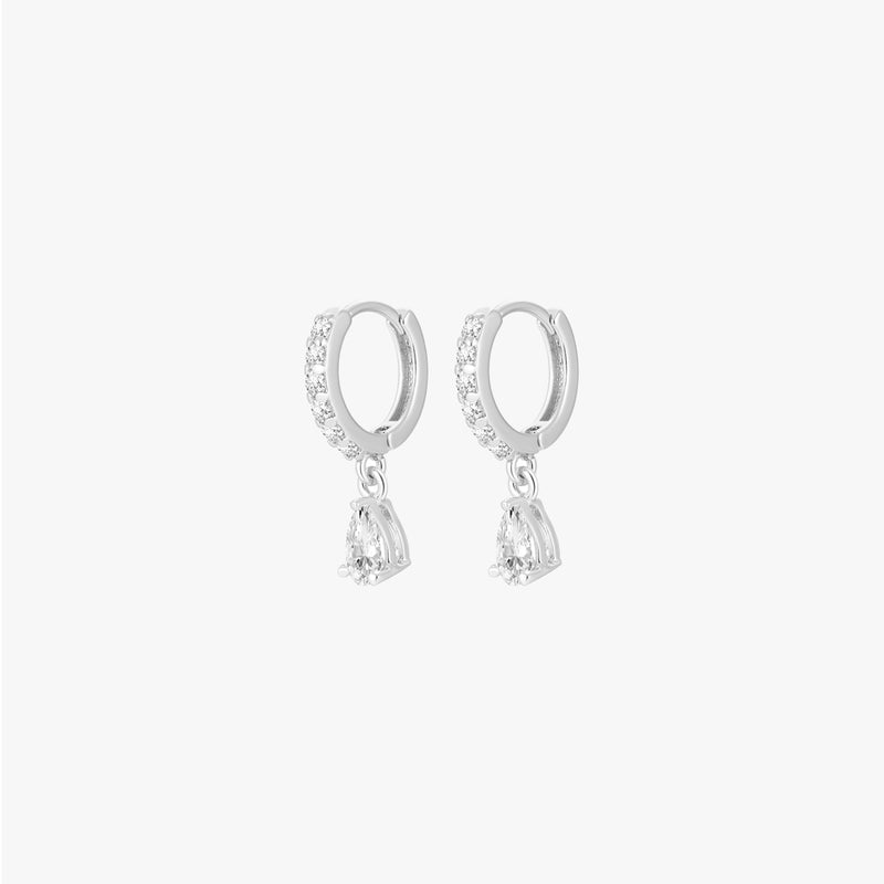 Lou Earrings - Silver
