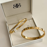 Blanca Bangle - Gold