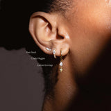 Posie Studs - Gold