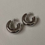 Harpar Hoops - Silver